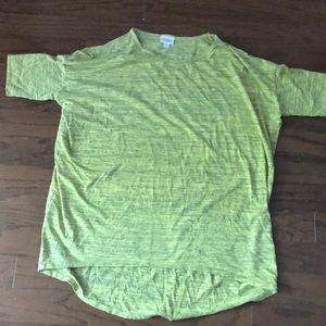 Lularoe yellow and black Irma